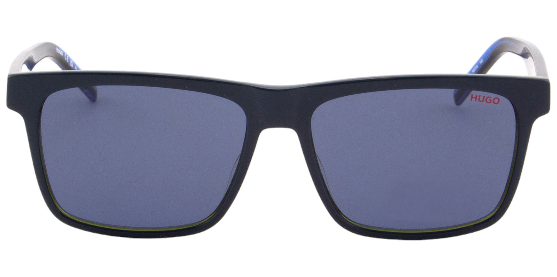 Hugo by Hugo Boss Blue/Yellow Rectangle Classic - Eyedictive