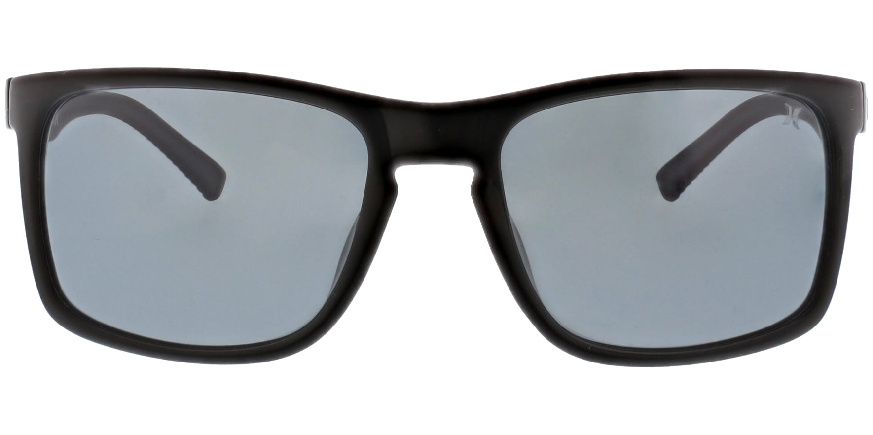 Hurley Classics Polarized Shiny Black Rectangle - Eyedictive