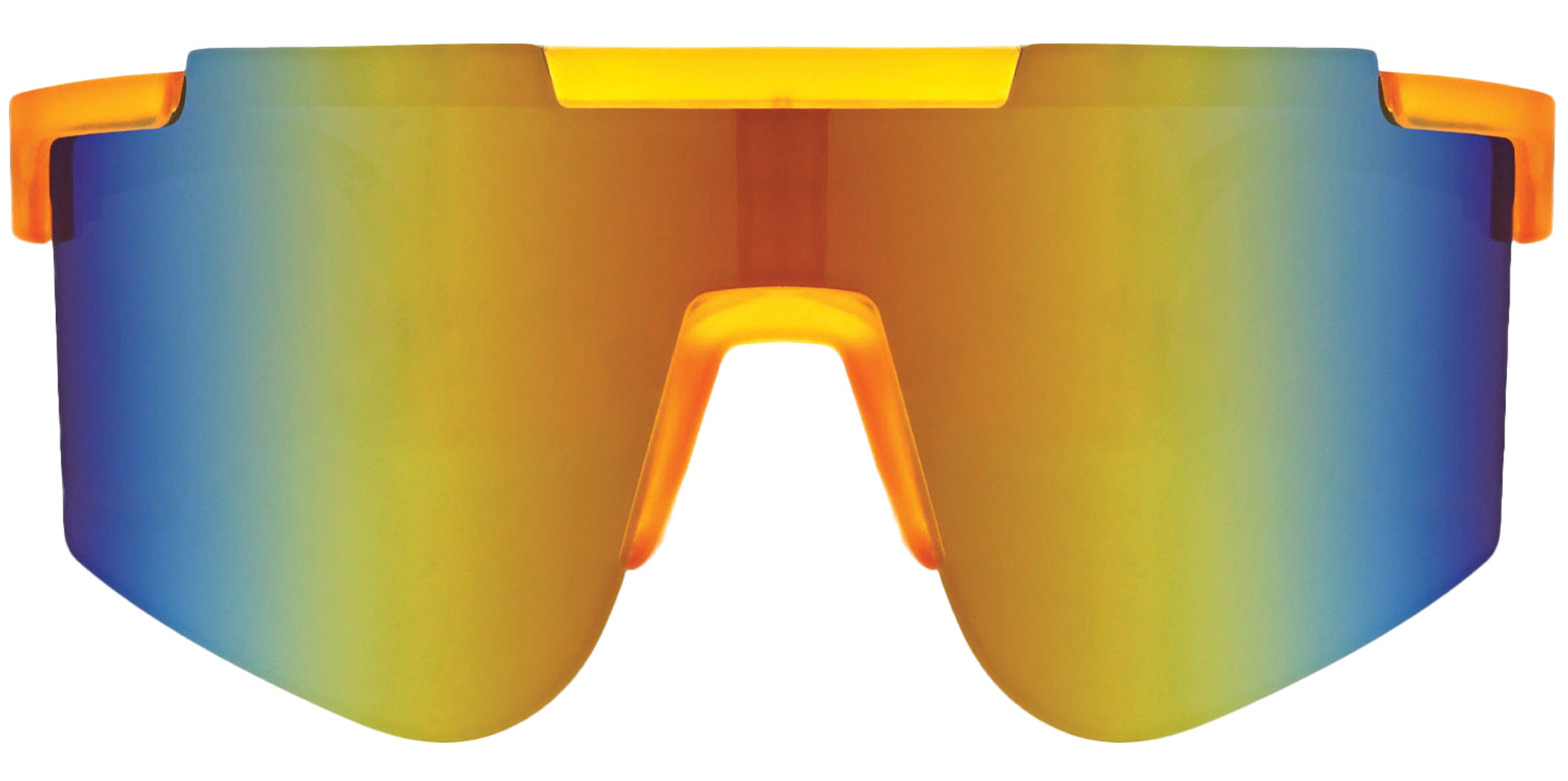 Hurley Polarized Semi-Rimless Shield - Eyedictive