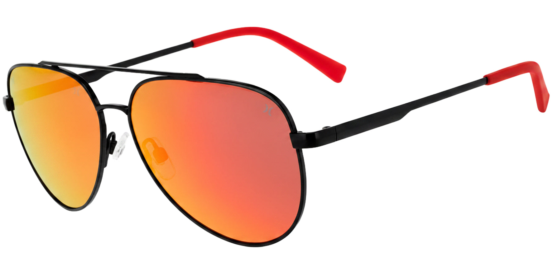 Hurley Polarized Aviator w/ Mirror Lens