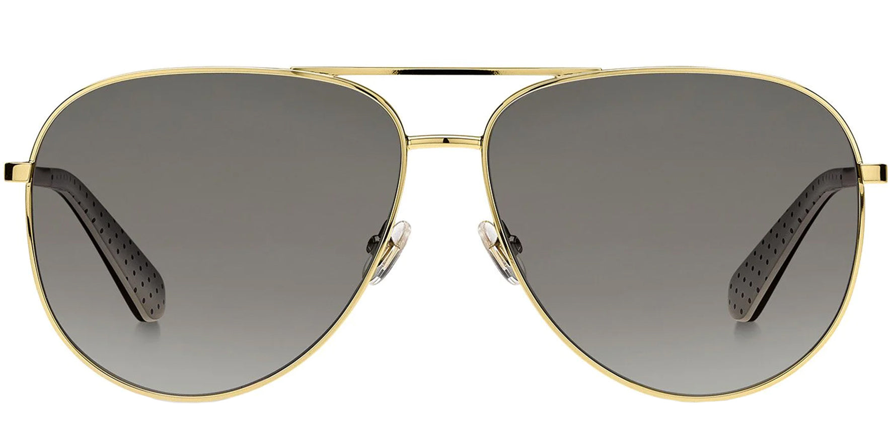 Kate Spade Isla Polarized Gold-Tone Aviator - Eyedictive