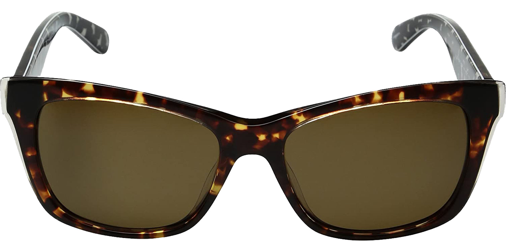 Kate Spade Jenae Polarized Havana/Cream/Transparent Cat Eye - Eyedictive