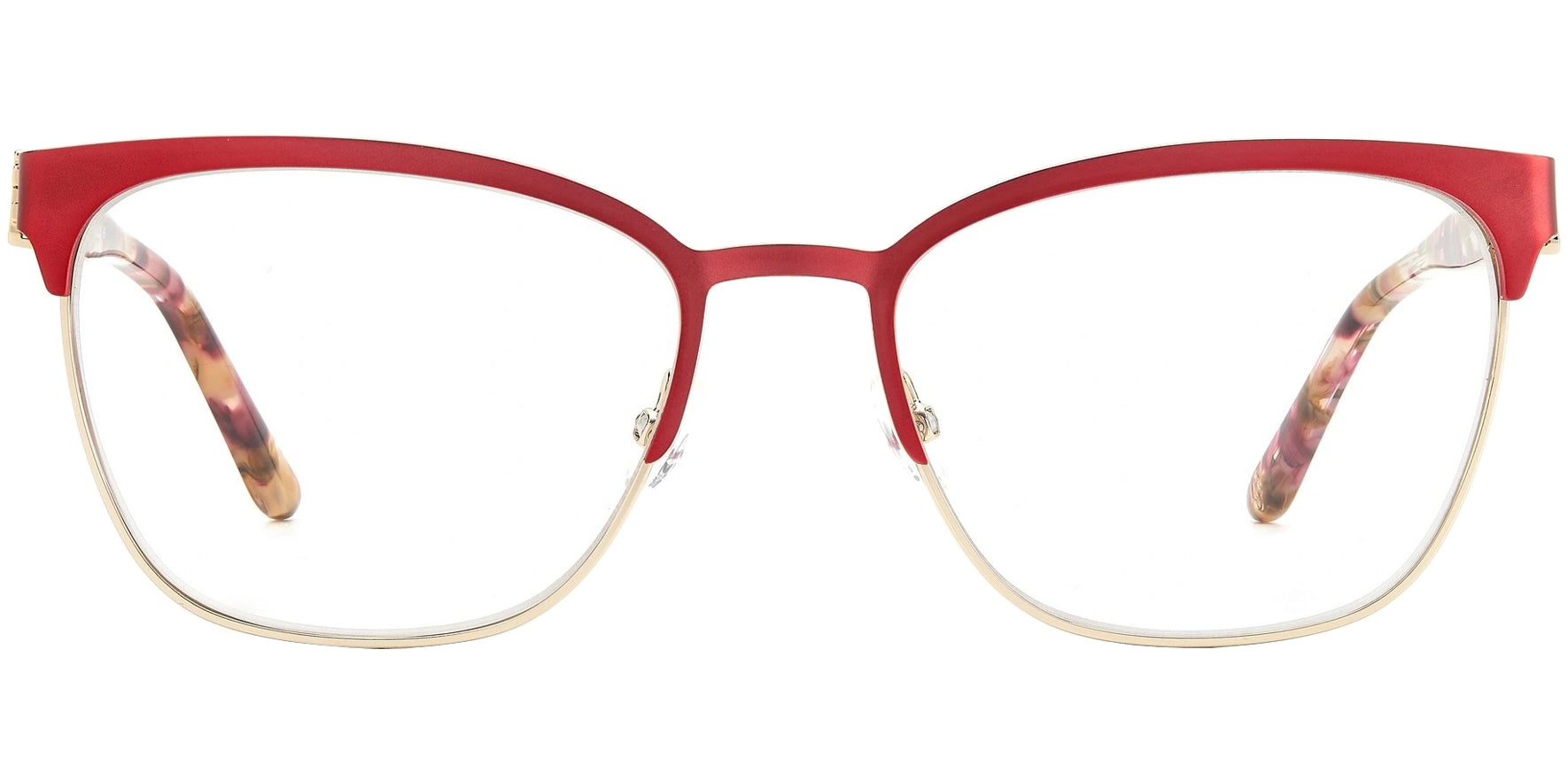 Juicy Couture Stainless Steel Browline Cat-Eye Eyeglasses