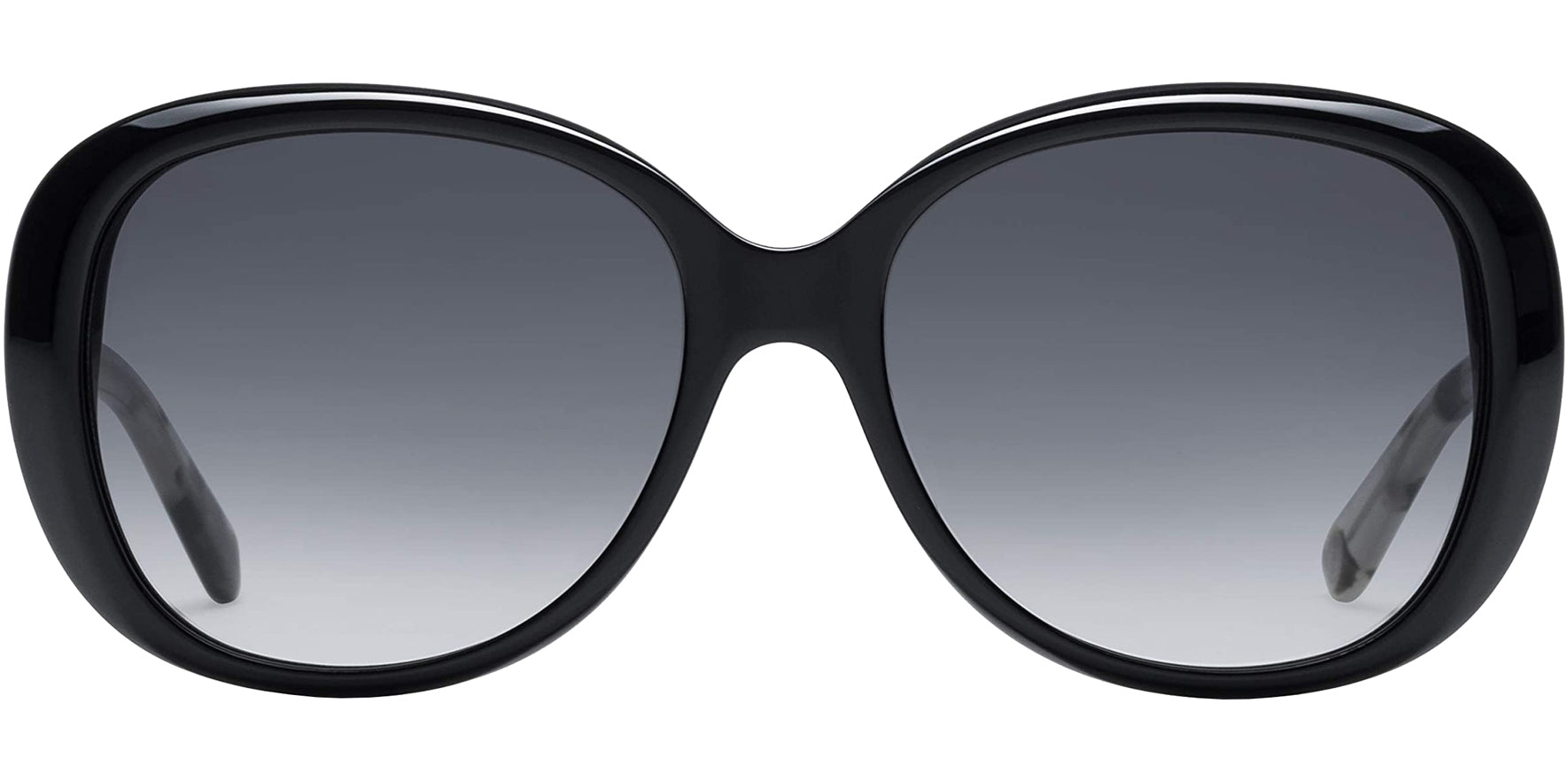 Juicy Couture Black/Black Havana Vintage Style Oval - Eyedictive