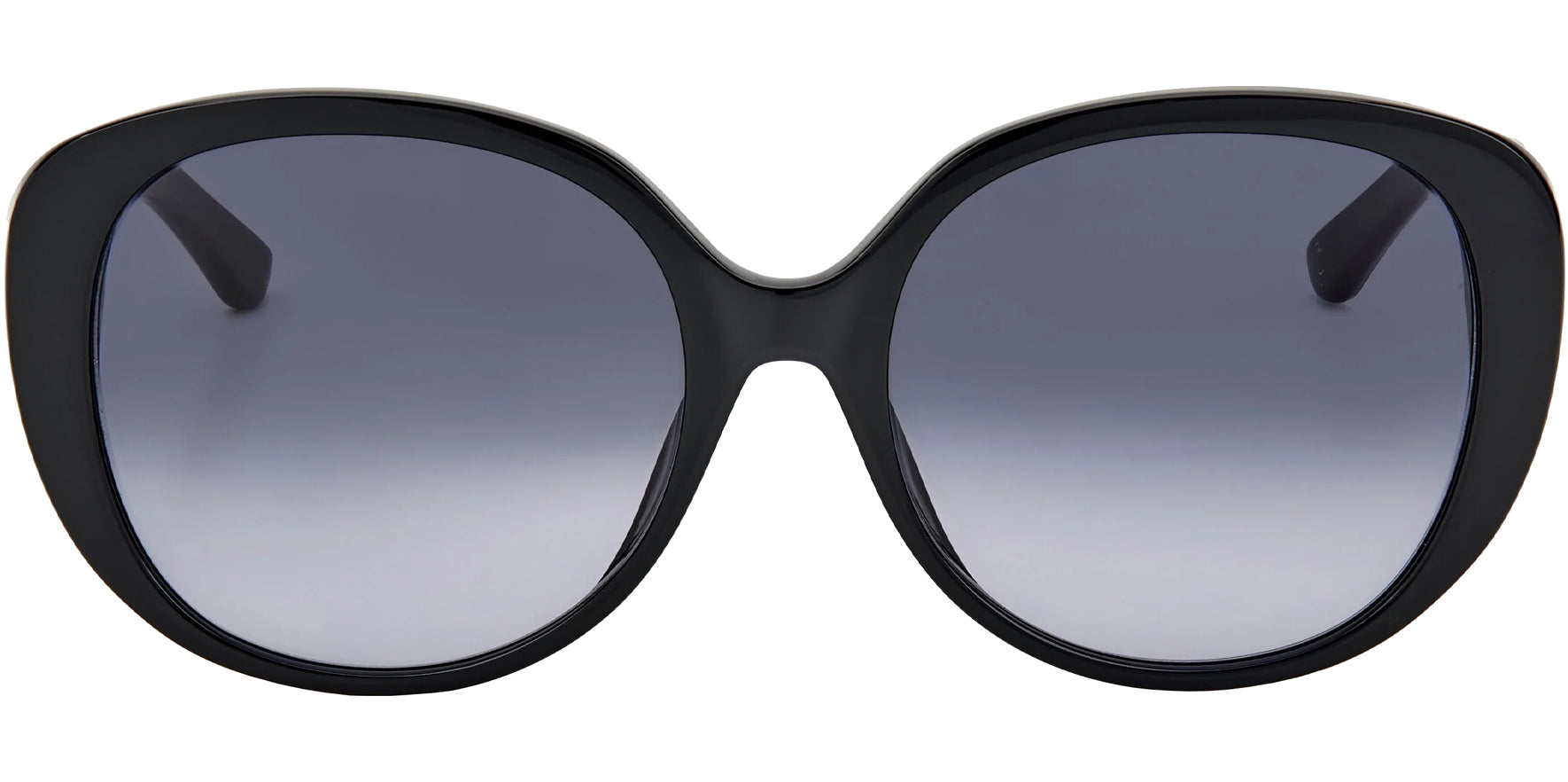 Juicy Couture Black Oversize Oval w/ Gradient Lens - Eyedictive