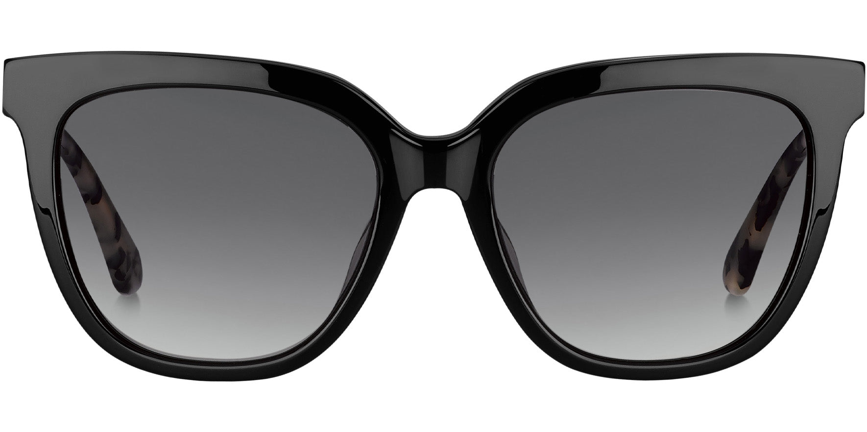 Kate Spade Kahli Black Squared Cat Eye w/ Gradient Lens - Eyedictive