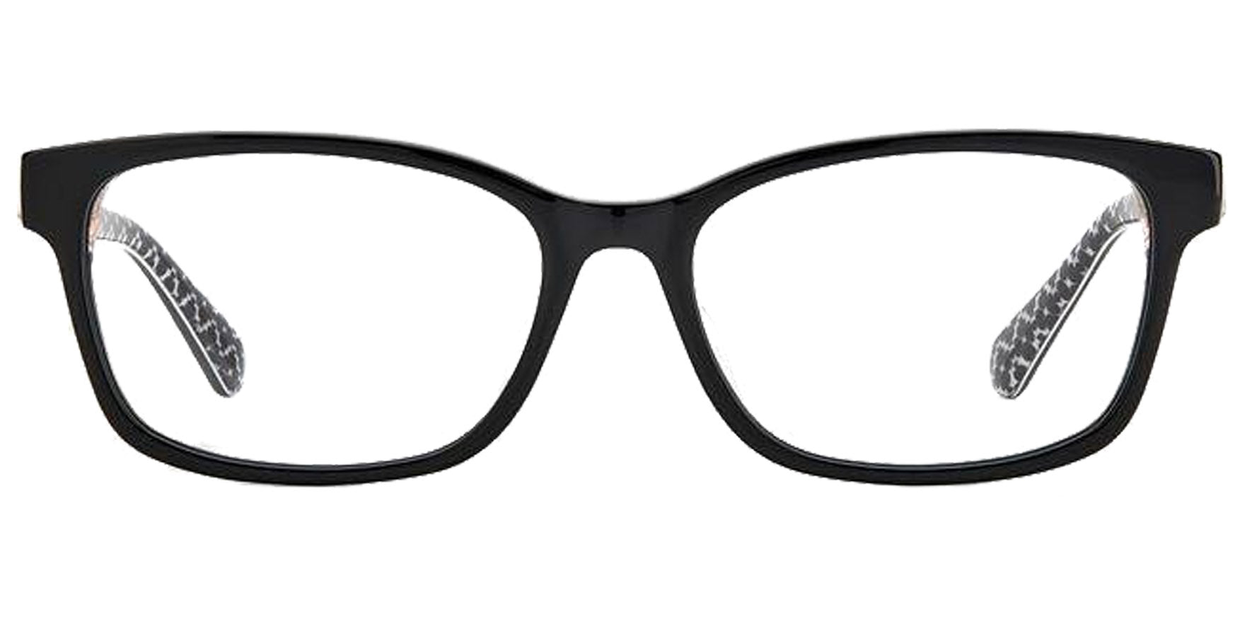 Kate Spade Kariane Soft Square Eyeglasses w/ Steel Hinges