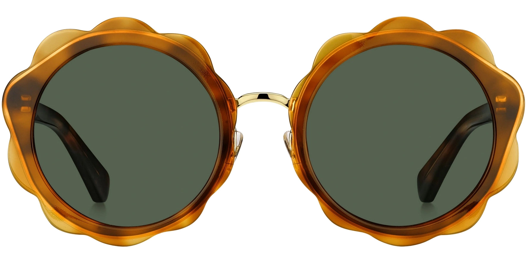 Kate Spade Karrie Brown Oversized Round - Eyedictive