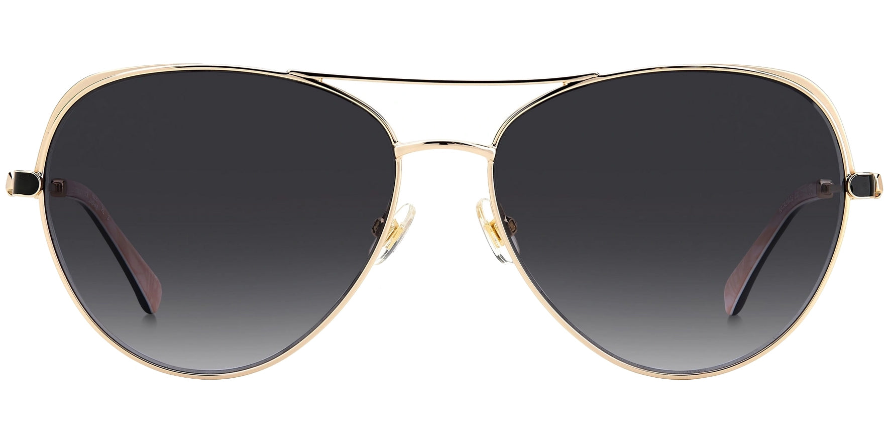 Kate Spade Katalina Gold-Tone Aviator w/ Gradient Lens