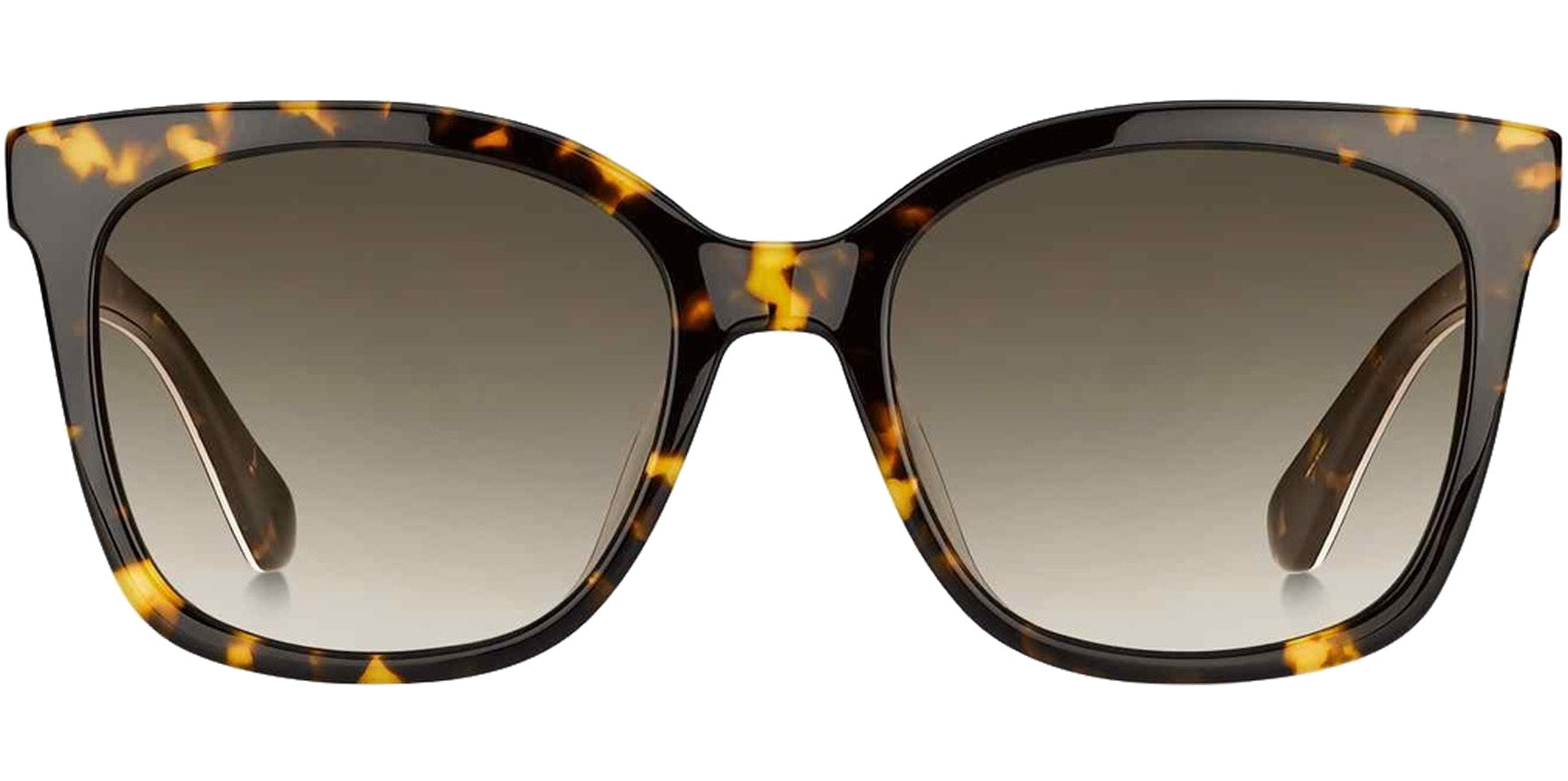 Kate Spade Kiya Havana/Floral Pattern Squared Cat Eye