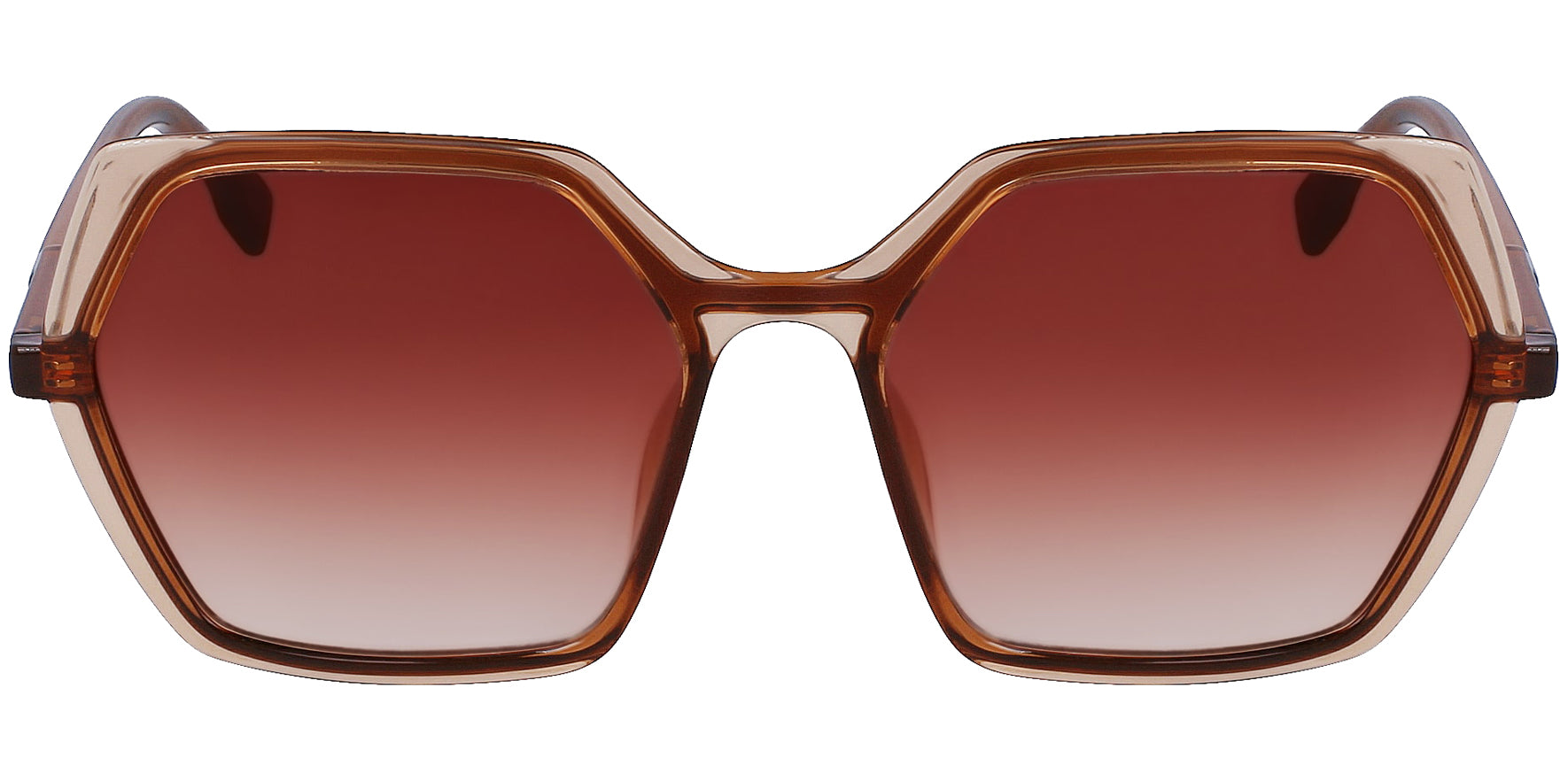 Karl Lagerfeld Geometric Squared w/ Gradient Lens - Eyedictive