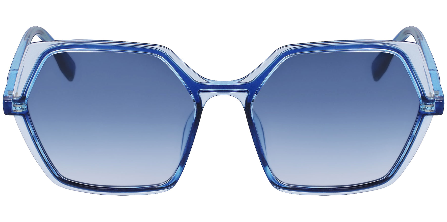 Karl Lagerfeld Geometric Squared w/ Gradient Lens - Eyedictive