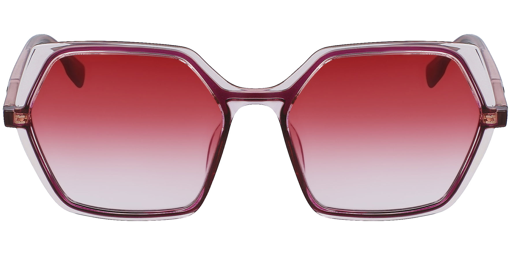 Karl Lagerfeld Geometric Squared w/ Gradient Lens - Eyedictive