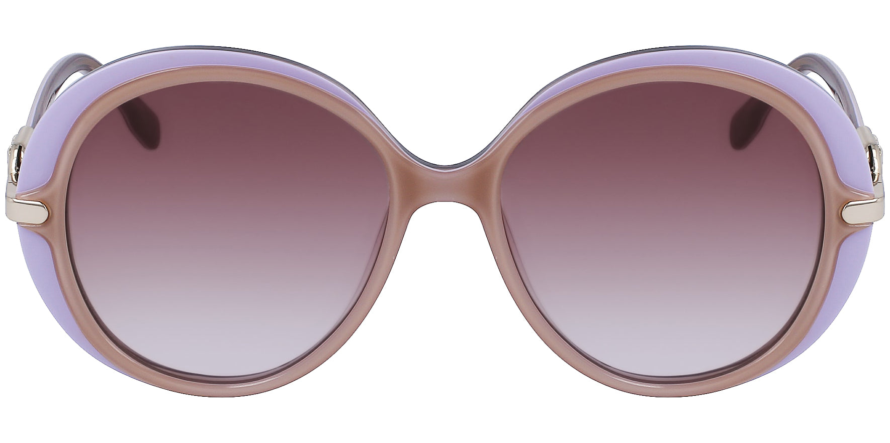 Karl Lagerfeld Oversized Round w/ Gradient Lens - Eyedictive