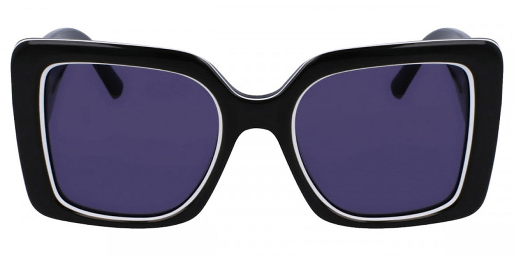 Karl Lagerfeld Oversized Square Butterfly