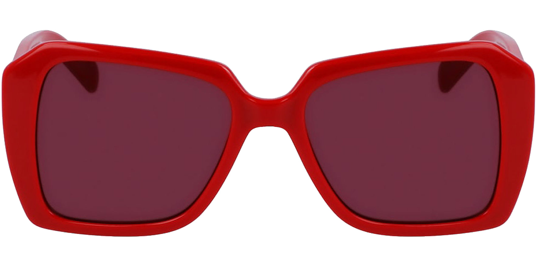 Karl Lagerfeld Women's Oversized Square w/ Maxi Temples