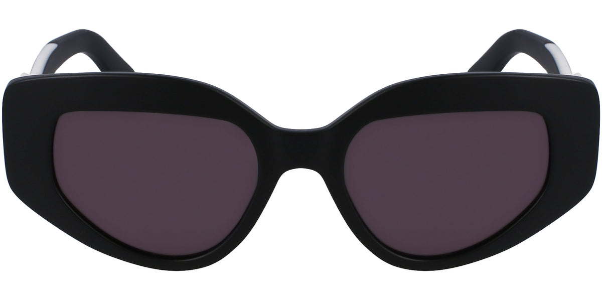 Karl Lagerfeld Cat-Eye w/ Wavy Bi-Color Temples