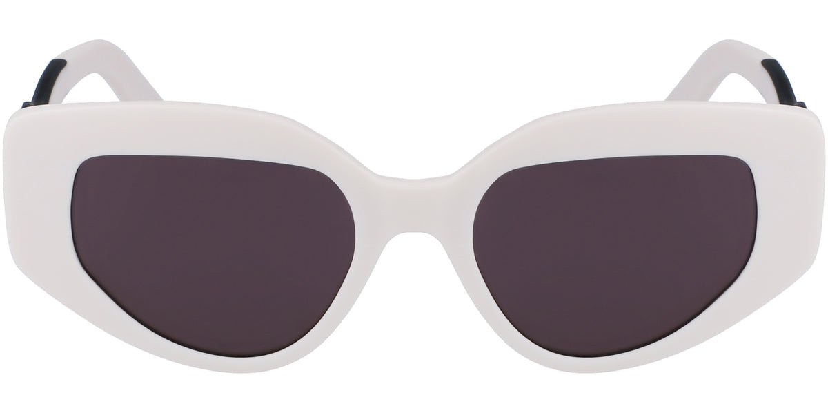 Karl Lagerfeld Cat-Eye w/ Wavy Bi-Color Temples