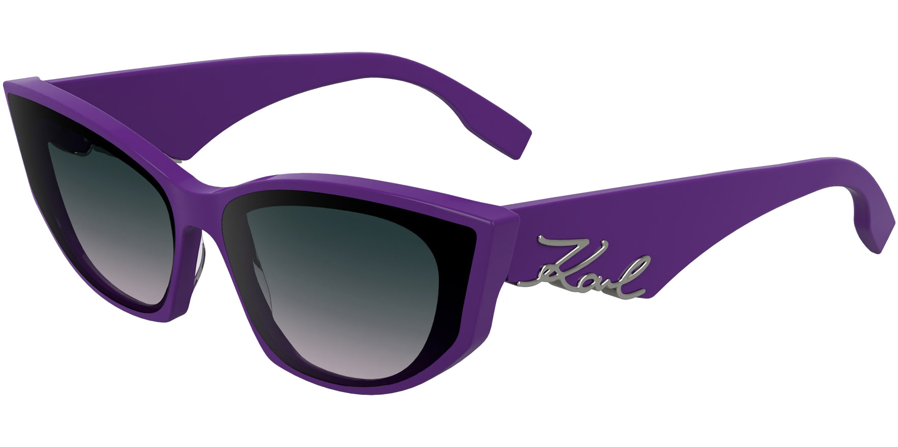 Karl Lagerfeld Cat-Eye w/ Gradient Lens