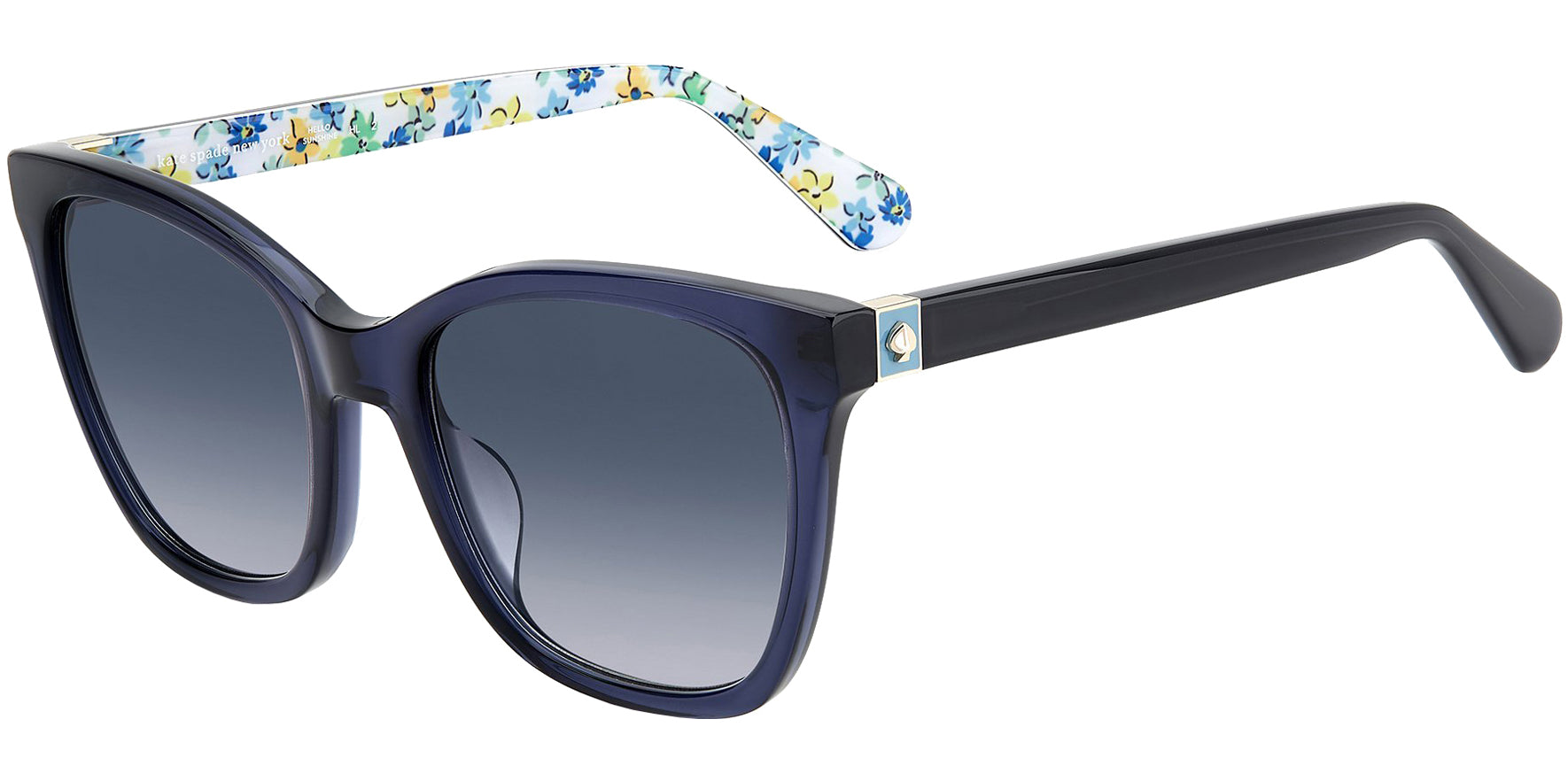 Kate Spade Desi Dark Blue Cat-Eye w/ Gradient Lens