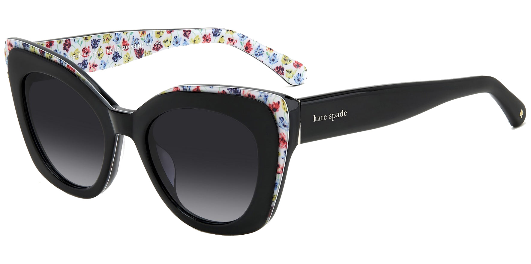 Kate Spade Marigold Black Cat Eye w/ Gradient Lens