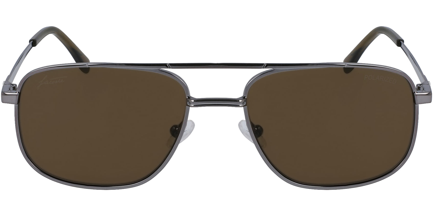 Lacoste Polarized Light Grey Navigator - Eyedictive