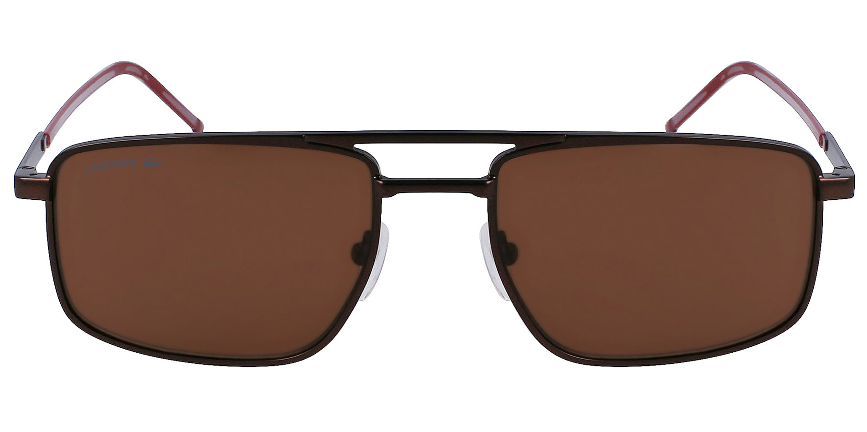 Lacoste Matte Brown Classic Navigator - Eyedictive