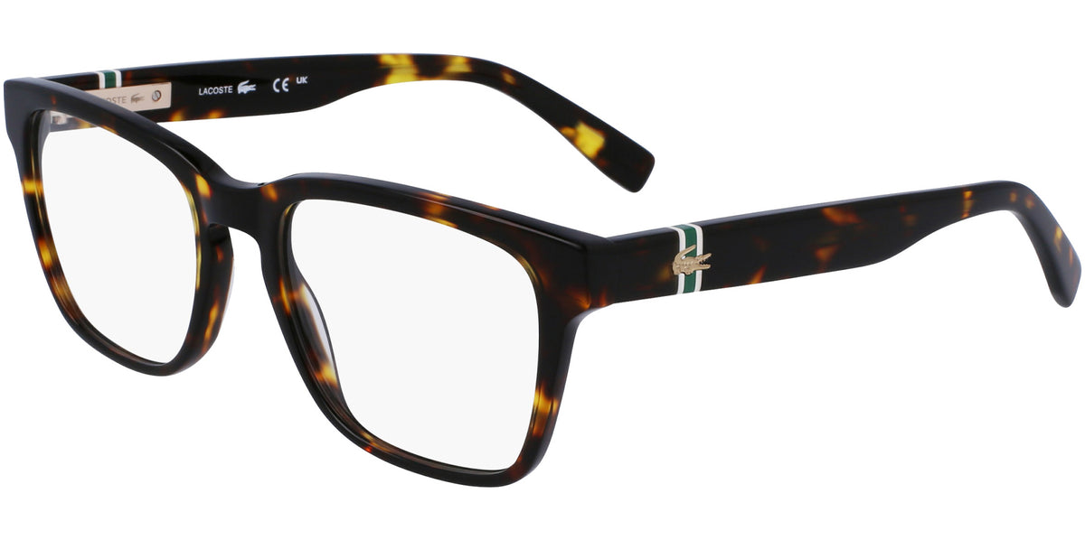 Lacoste Square Eyeglasses w/ Steel Hinges