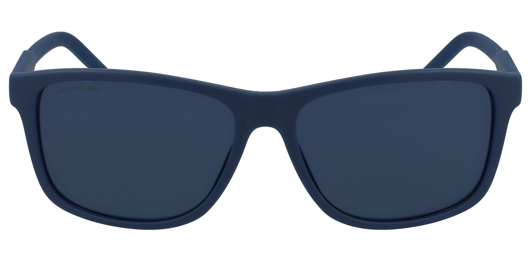 Lacoste Matte Blue Classic Square - Eyedictive