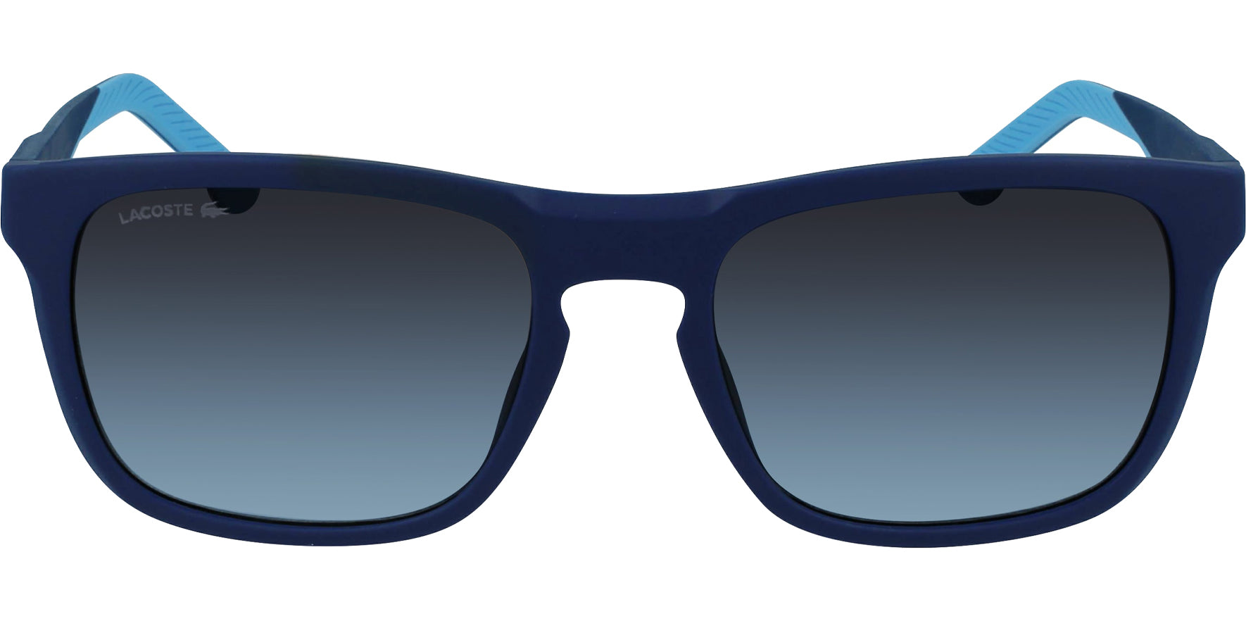 Lacoste Matte Blue Square w/ Gradient Lens - Eyedictive