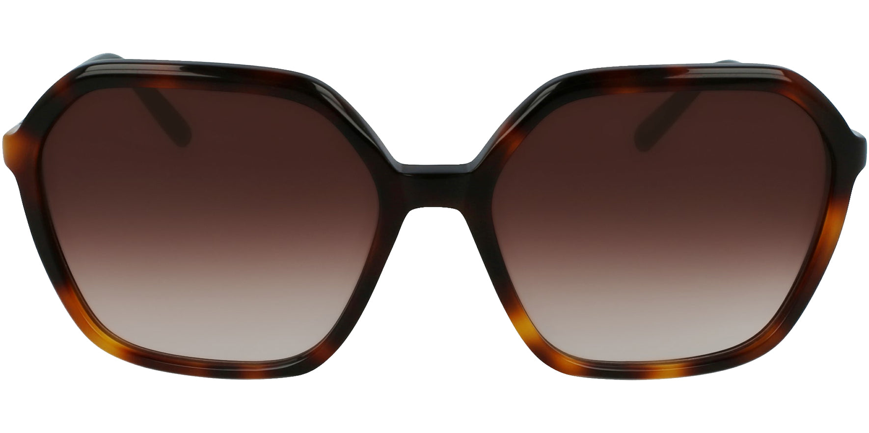 Lacoste Geometric Butterfly w/ Gradient Lens - Eyedictive