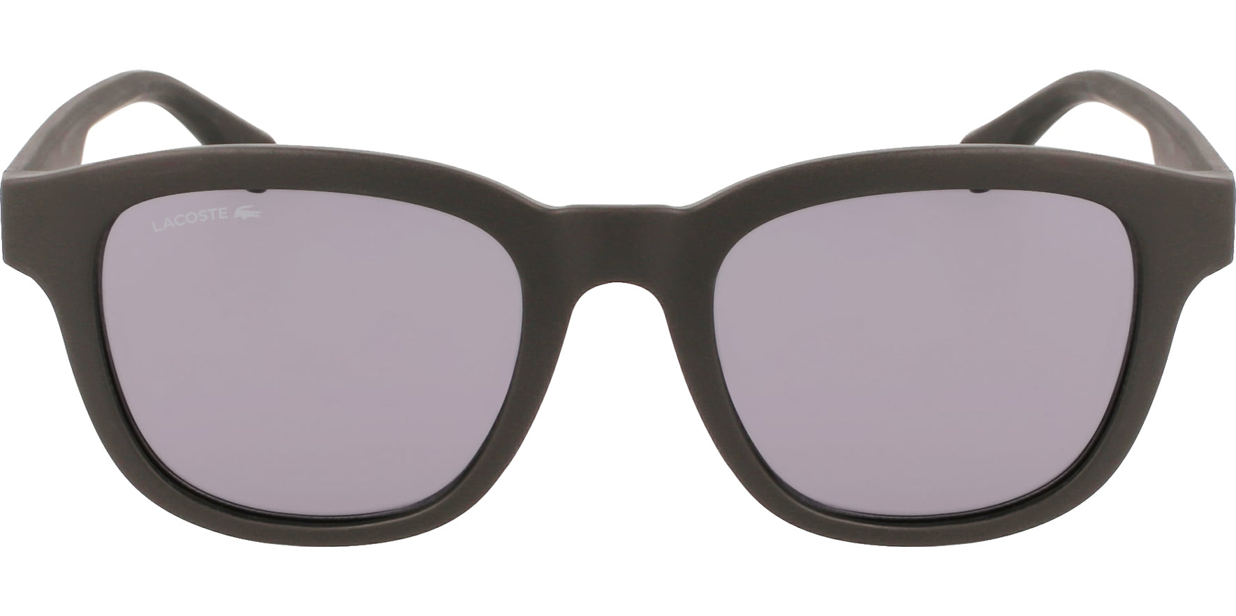 Lacoste Matte Black Rounded Sport - Eyedictive