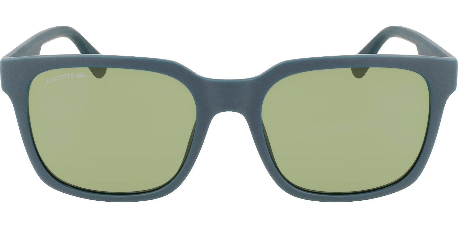 Lacoste Matte Blue Square Sport - Eyedictive