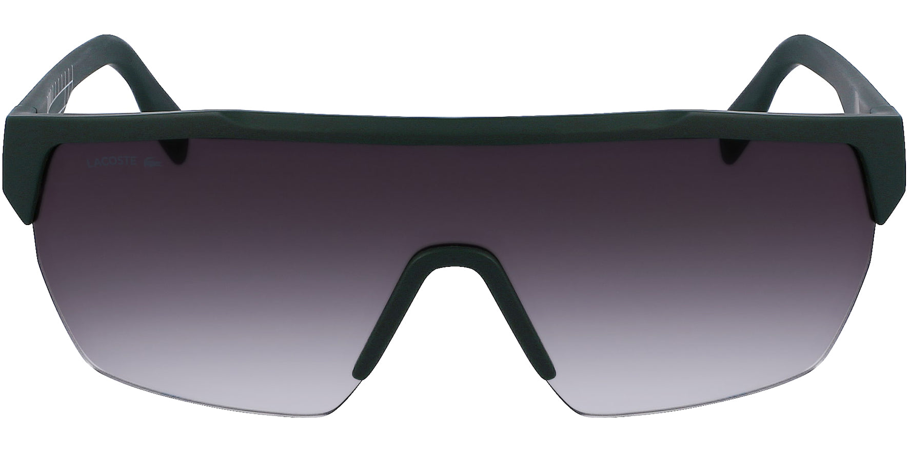 Lacoste Semi-Rimless Shield w/ Gradient Lens - Eyedictive