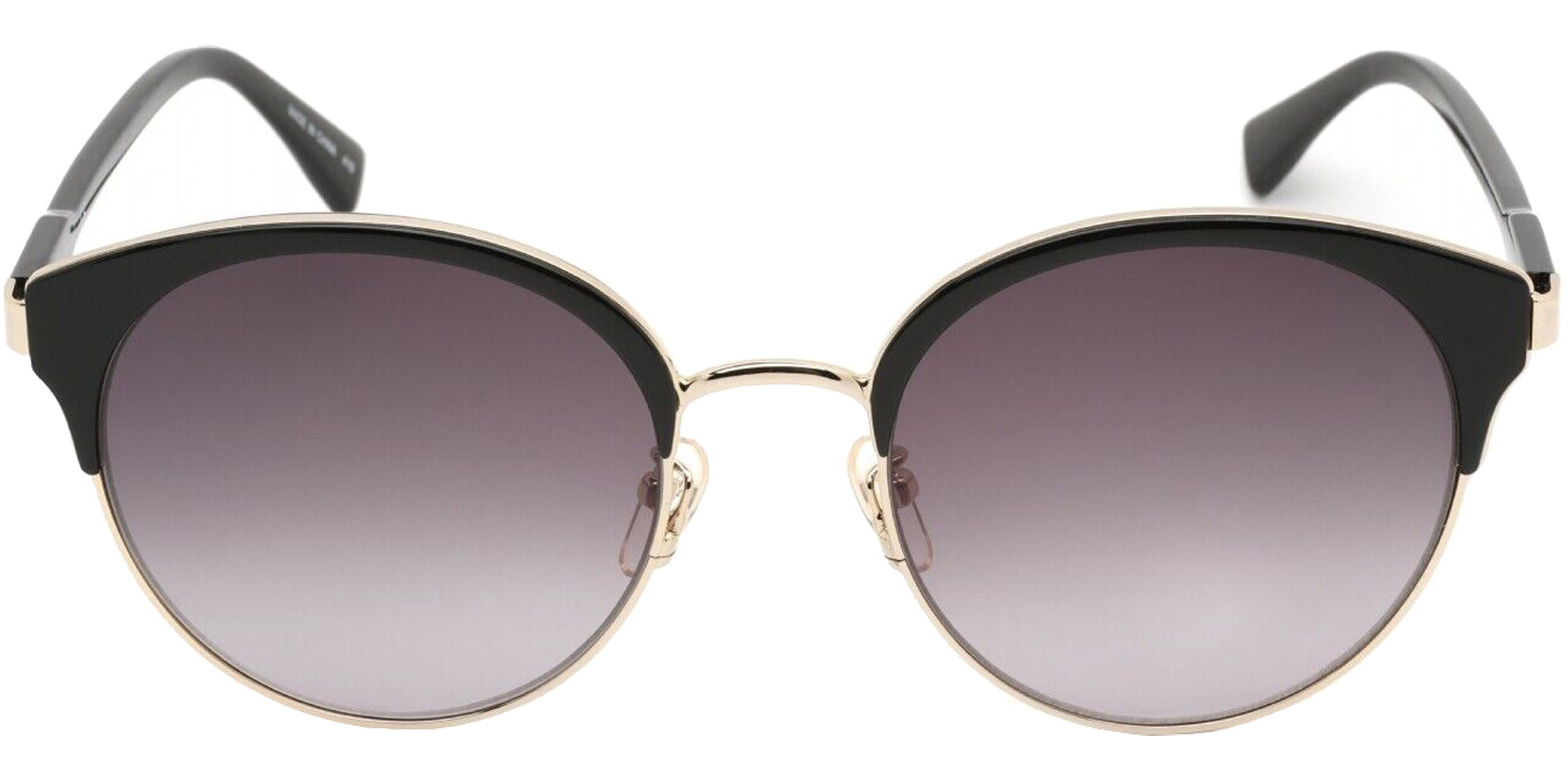 Longchamp Gold-Tone/Black Pantos w/ Gradient Lens - Eyedictive