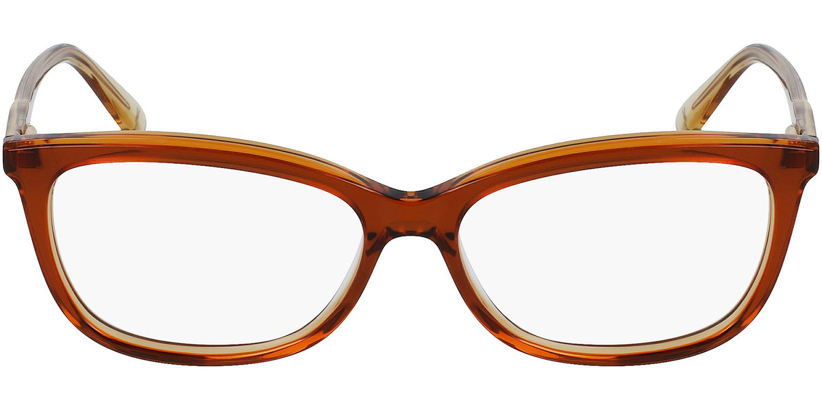 Longchamp Soft Rectangle Eyeglasses w/ Spring Flex Hinges