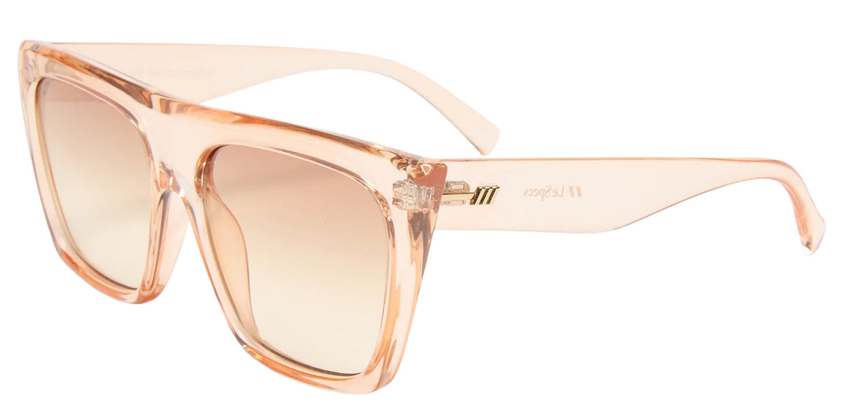 LeSpecs The Thirst Rose Sunglasses Beachcomber Matte Bubblegum Pink Female D-Frame Sunglasses  main image 3