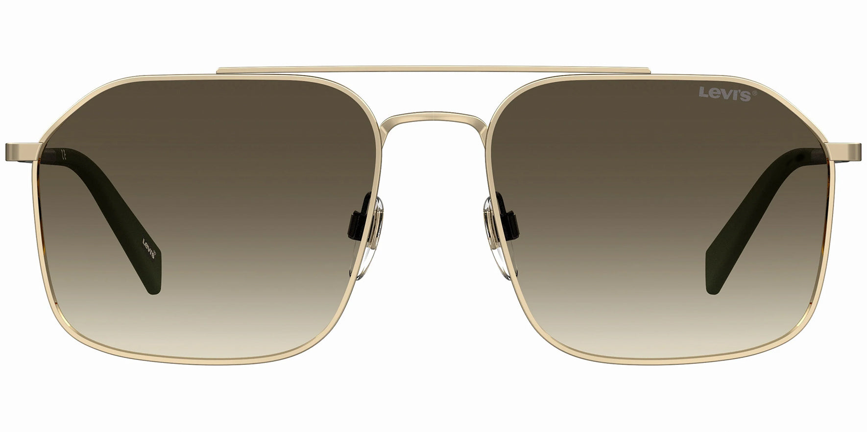 Levi's Gold-Tone Navigator w/ Gradient Lens - Eyedictive