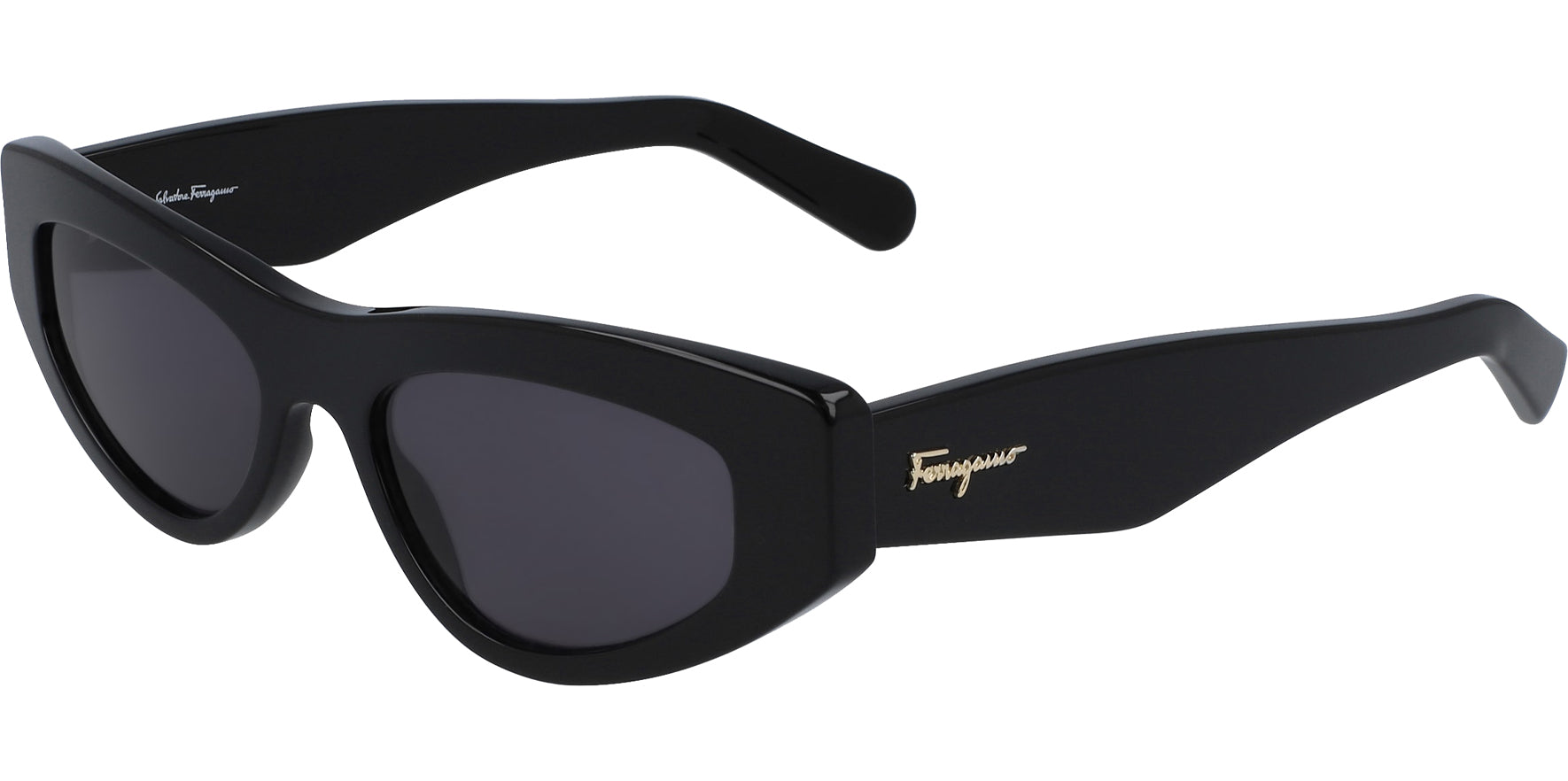 Salvatore Ferragamo Chunky Rectangle Cat Eye - Eyedictive