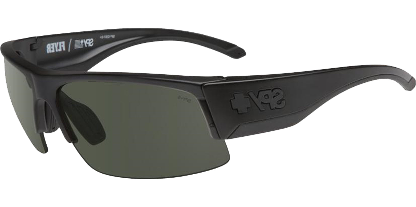 Spy Flyer Semi-Rimless Wrap w/ 2 Bonus Lenses - Eyedictive