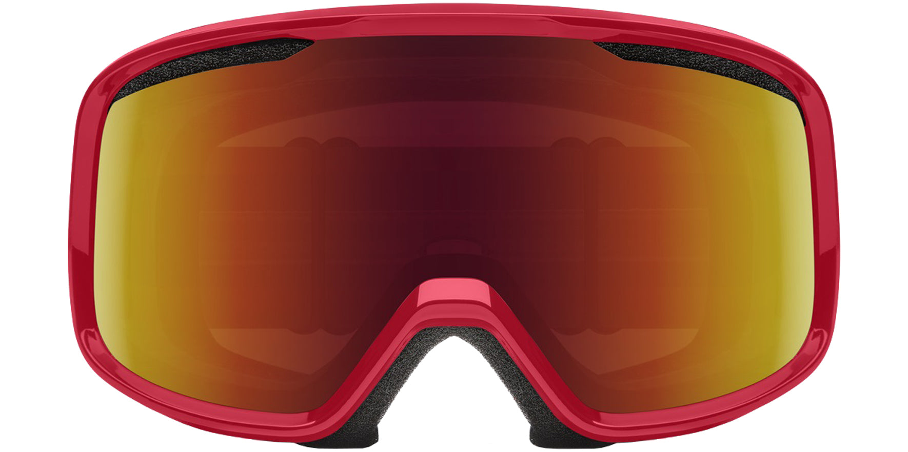 Smith Optics Frontier Crimson Sport Shield Goggles W/ Mirror Lens