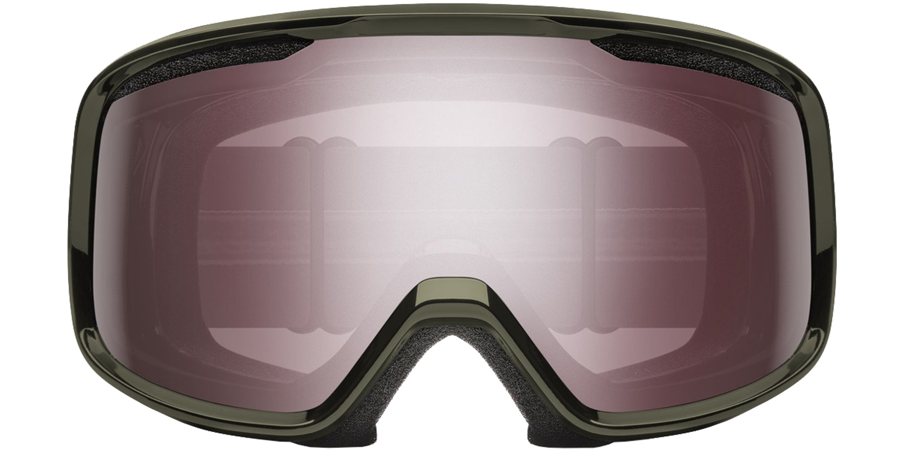 Smith Optics Frontier Low Bridge Fit Forest Sport Shield Goggles - Eyedictive