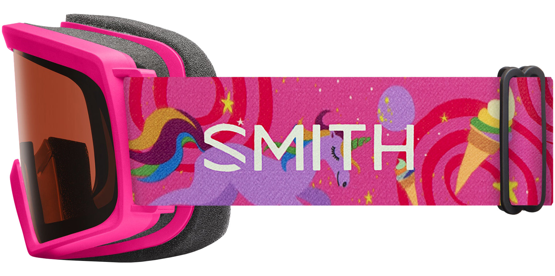 Smith Optics Rascal Youth Fit Pink Space Pony Snow Goggles - Eyedictive