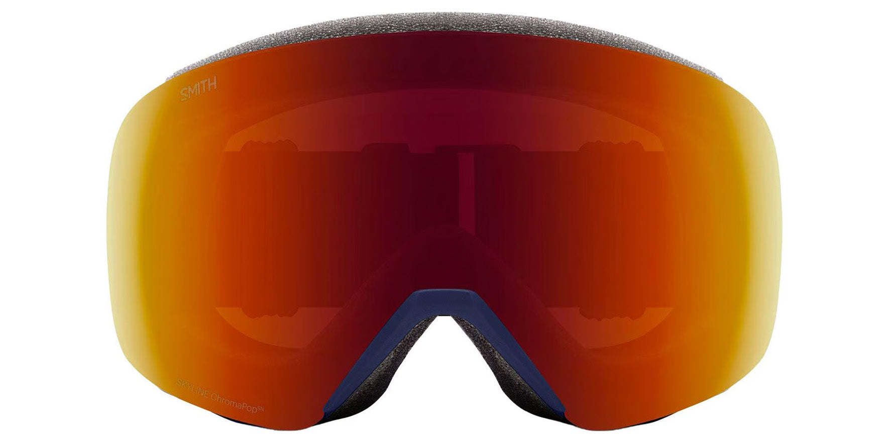 Smith Optics Skyline ChromaPop Midnight Slash Snow Goggles w/ Sun Red Mirror Lens