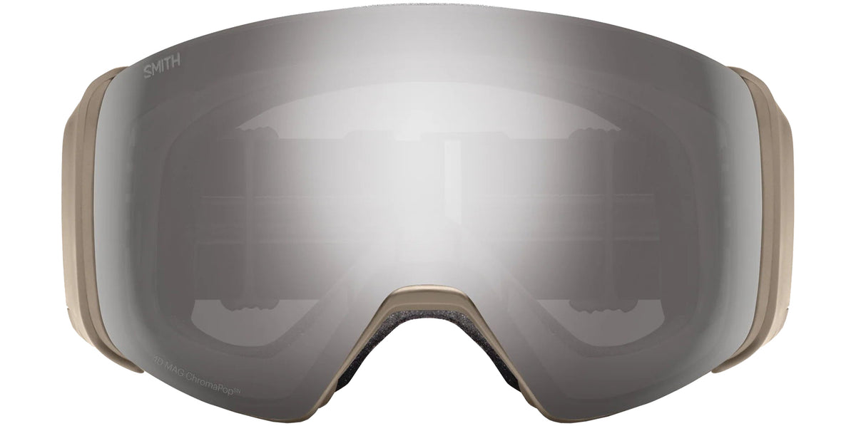 Smith Optics 4D MAG ChromaPop Bandit Sport Shield Snow Goggles w/ Bonus Lens