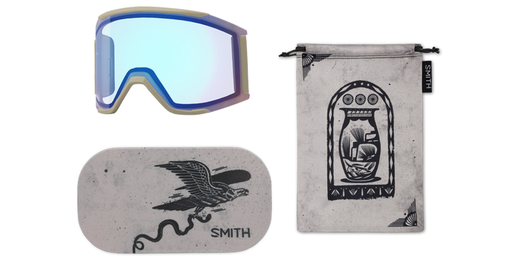 Smith Optics Squad MAG ChromaPop Jess Mudgett Shield Goggles