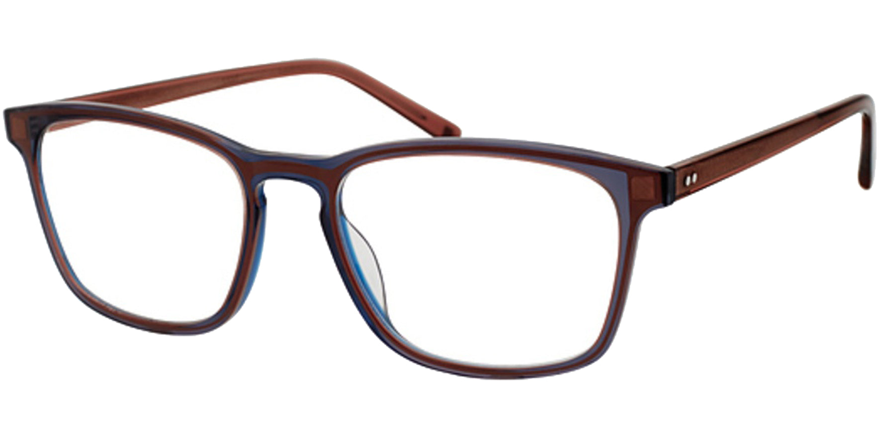 Modo Soft Square Eyeglasses w/ Metal Core
