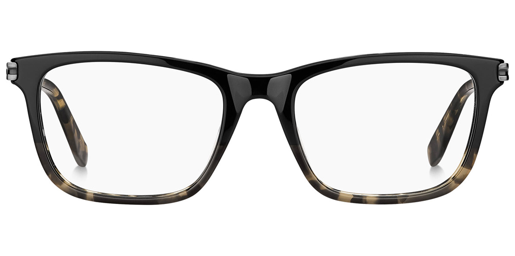 Marc Jacobs Black/Havana Gray Squared Eyeglass Frames - Eyedictive