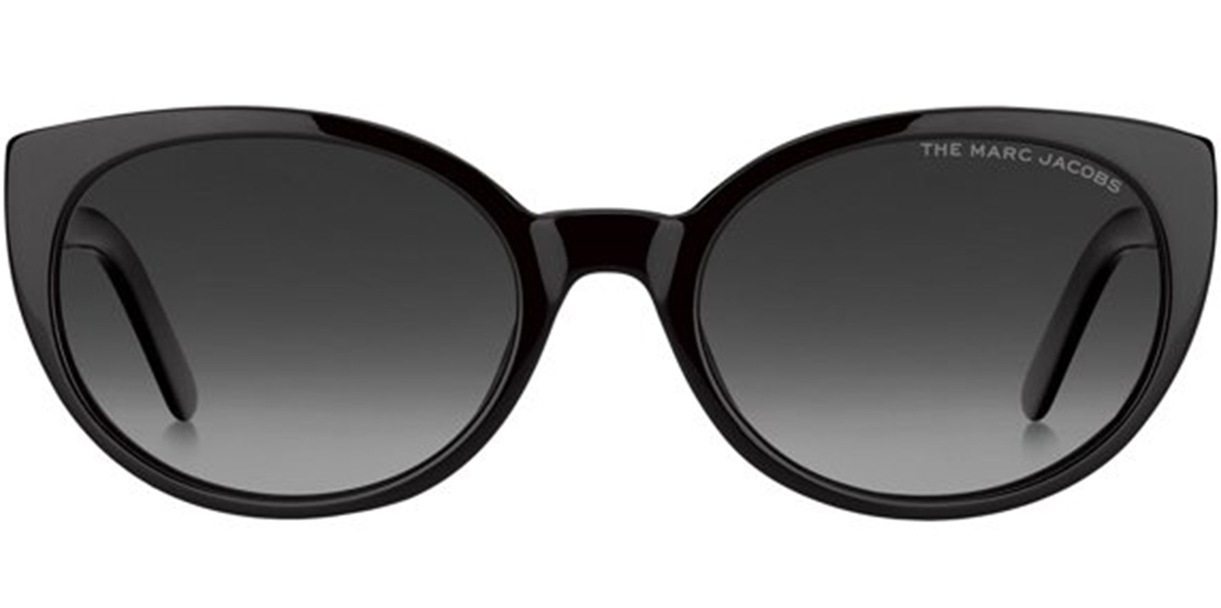 The Marc Jacobs Polarized Black Oval Cat-Eye - Eyedictive