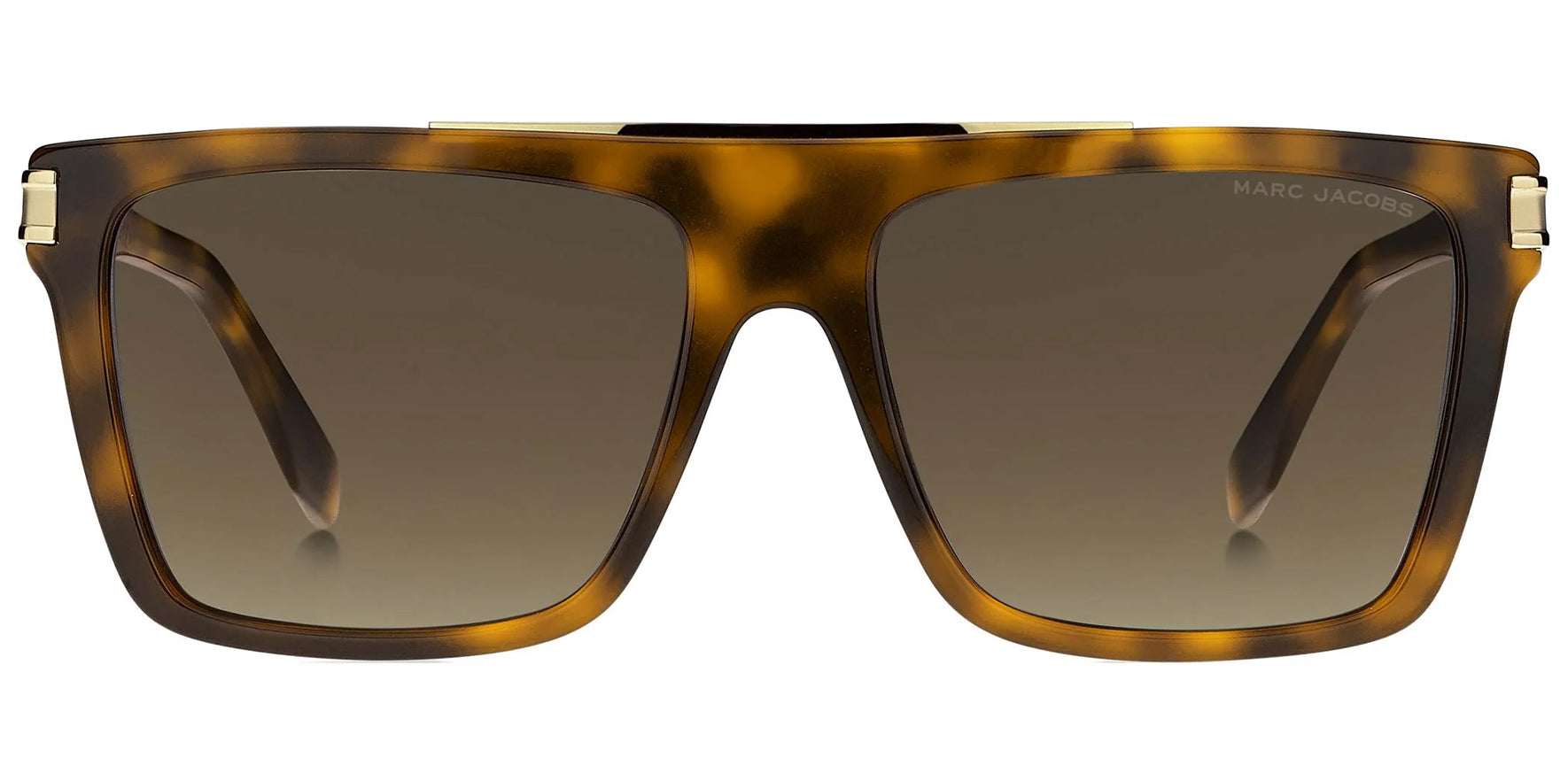 Marc Jacobs Havana Flat-Top Rectangle